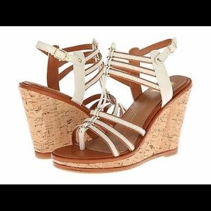 Dolce Vita DV Tenley Gladiator Cork Wedge Sandal 6